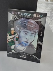2017-18 UD SPX Shadow Box Rookies Luke Kunin #33 Auto 067/148 Wild